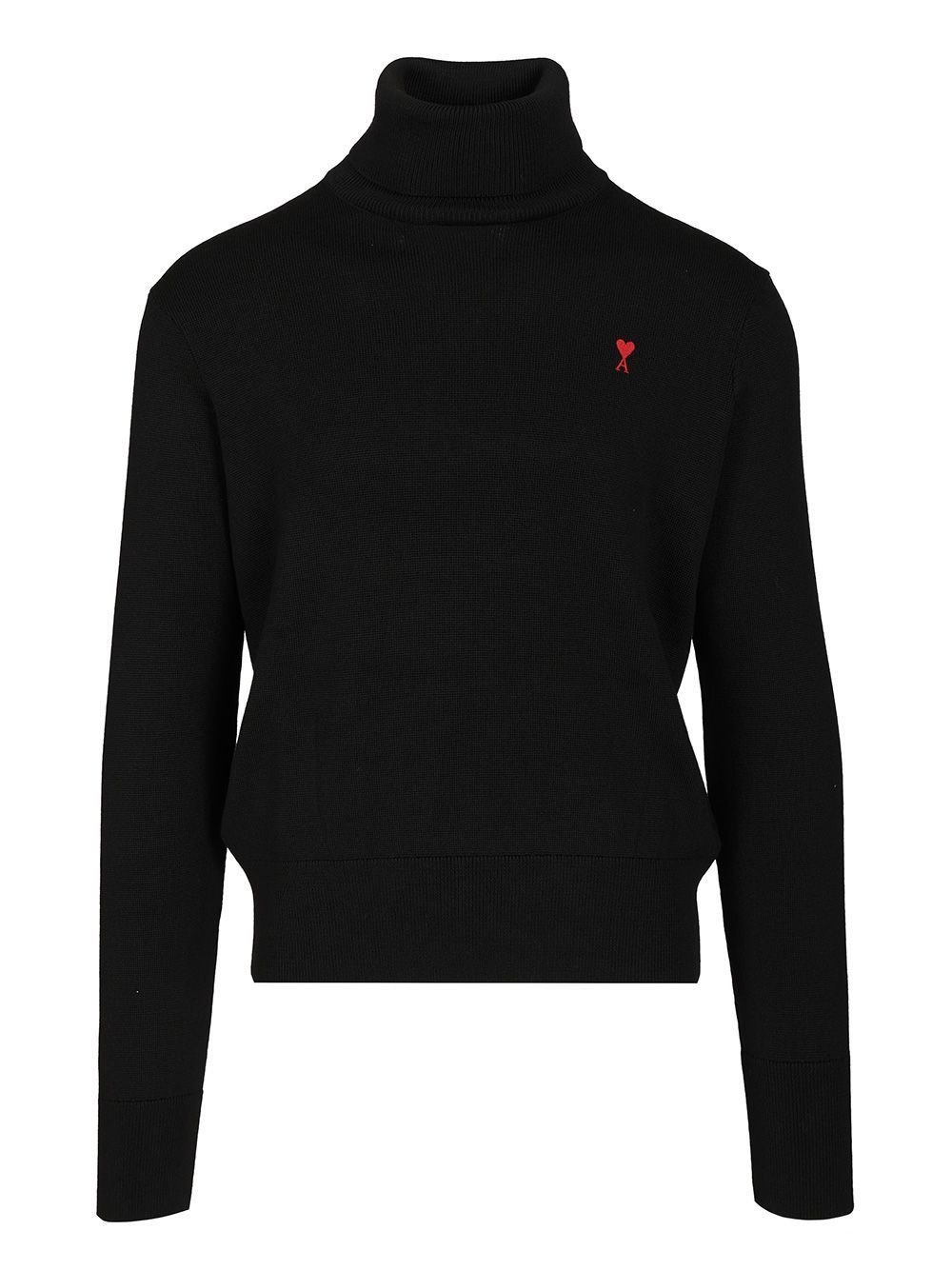 AMI Paris Ami De Coeur Turtleneck Jumper