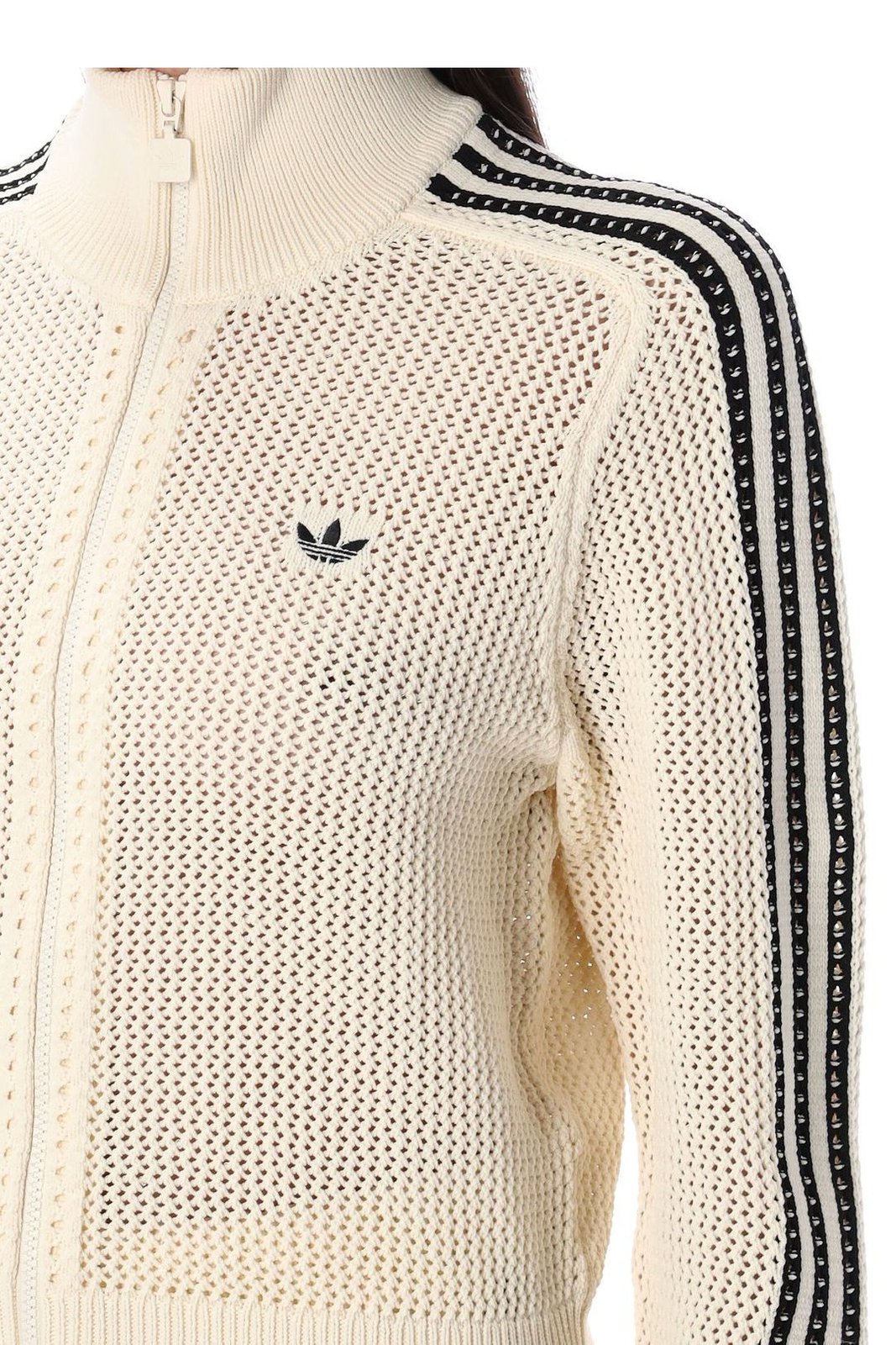 Shop Adidas Originals Premium Crochet Track Top on Sale at