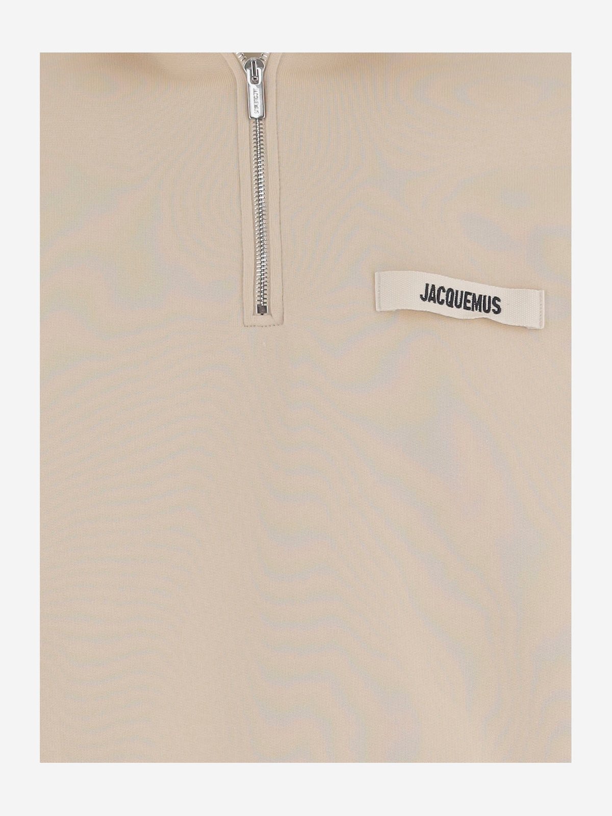 Jacquemus The Gros Grain Zipped-Rollneck Sweatshirt