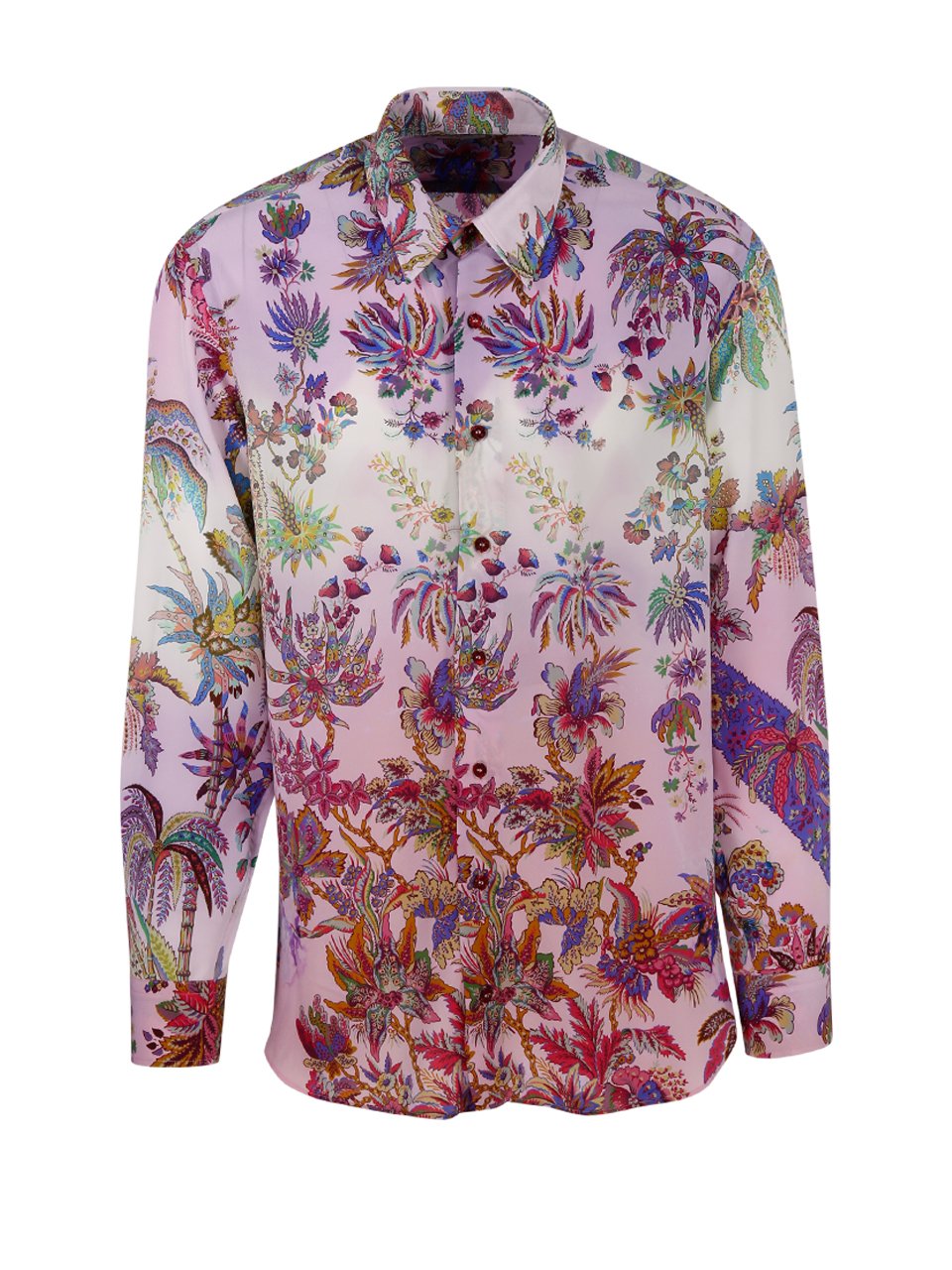 Etro Floral Printed Long-Sleeve Shirt 