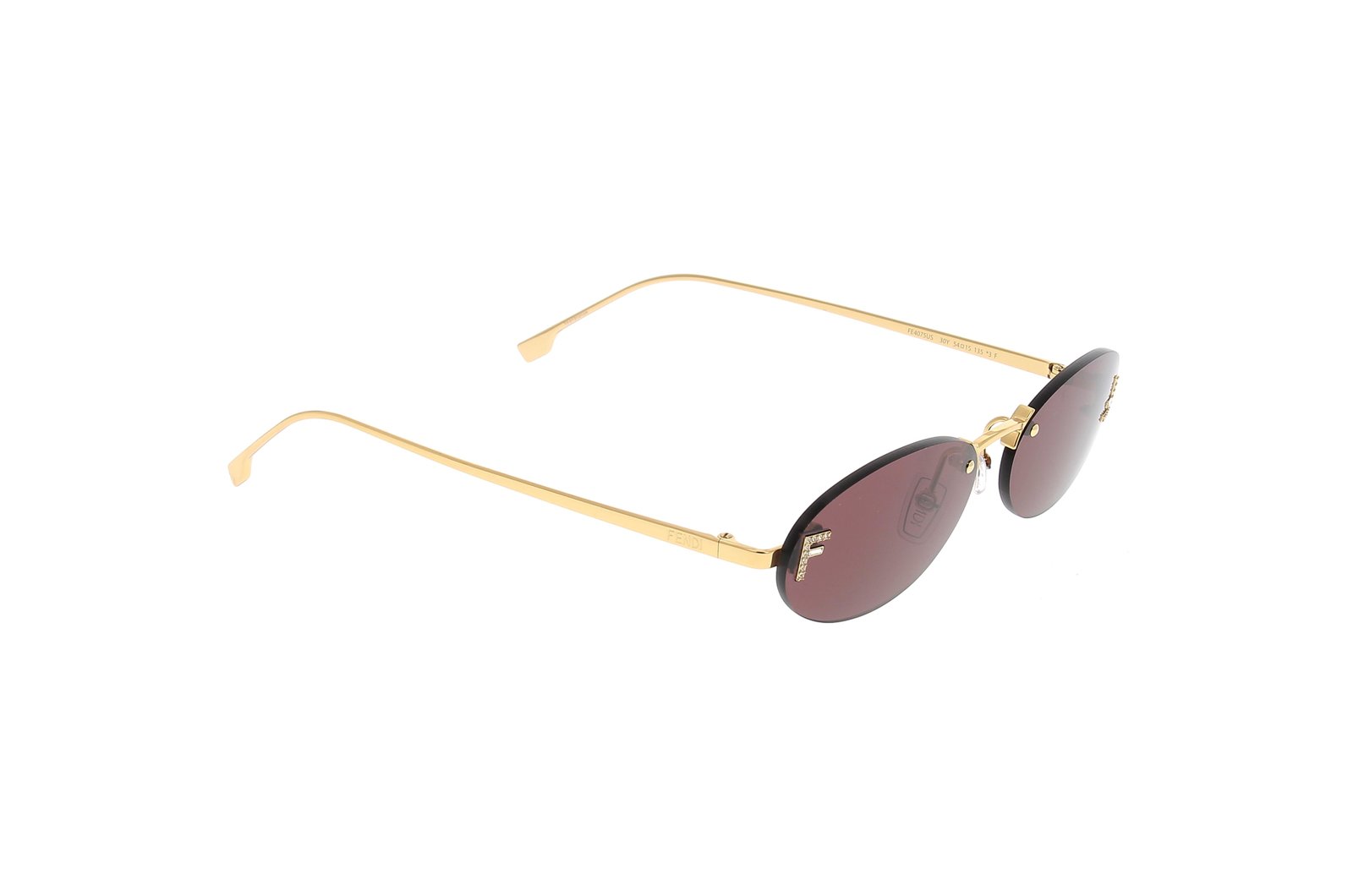 Fendi Eyewear Oval Frame Sunglasses