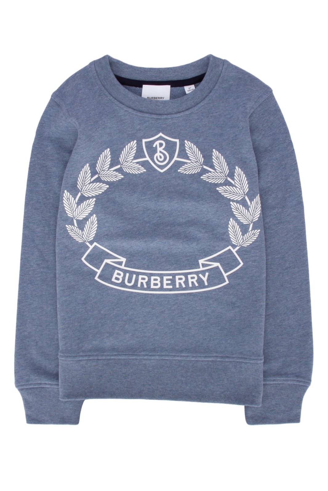 Burberry Kids Oak Leaf Crest Crewneck Sweatshirt