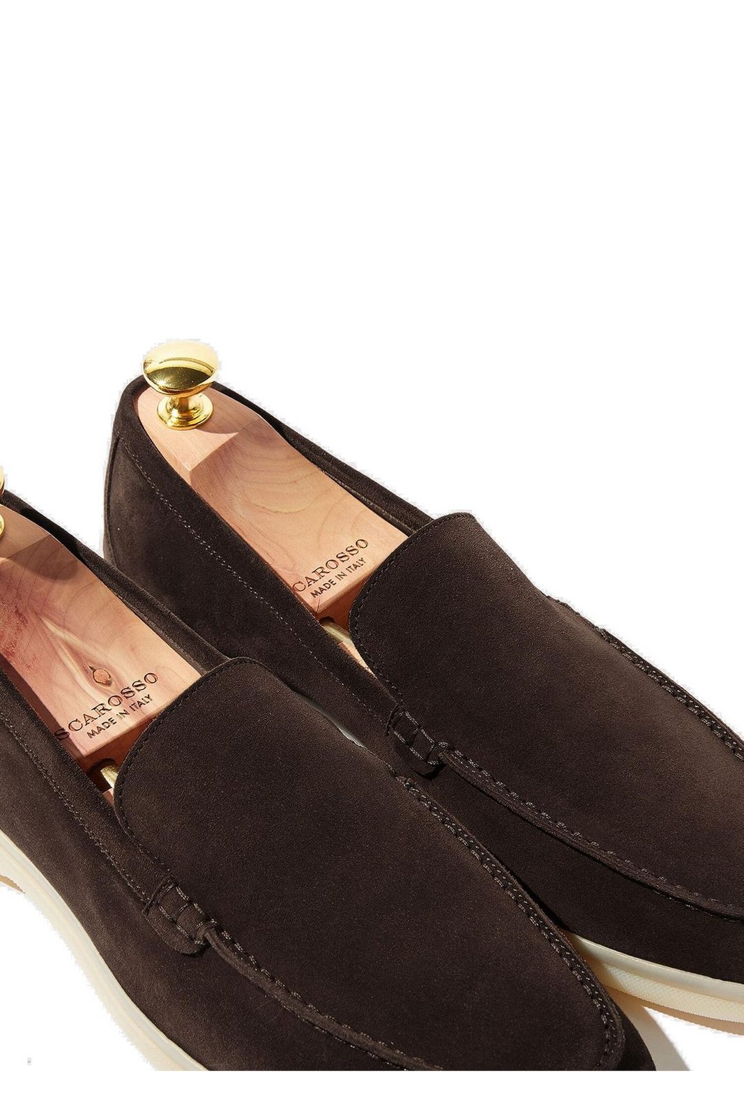 Scarosso Ludovico Round-Toe Slip-On Loafers