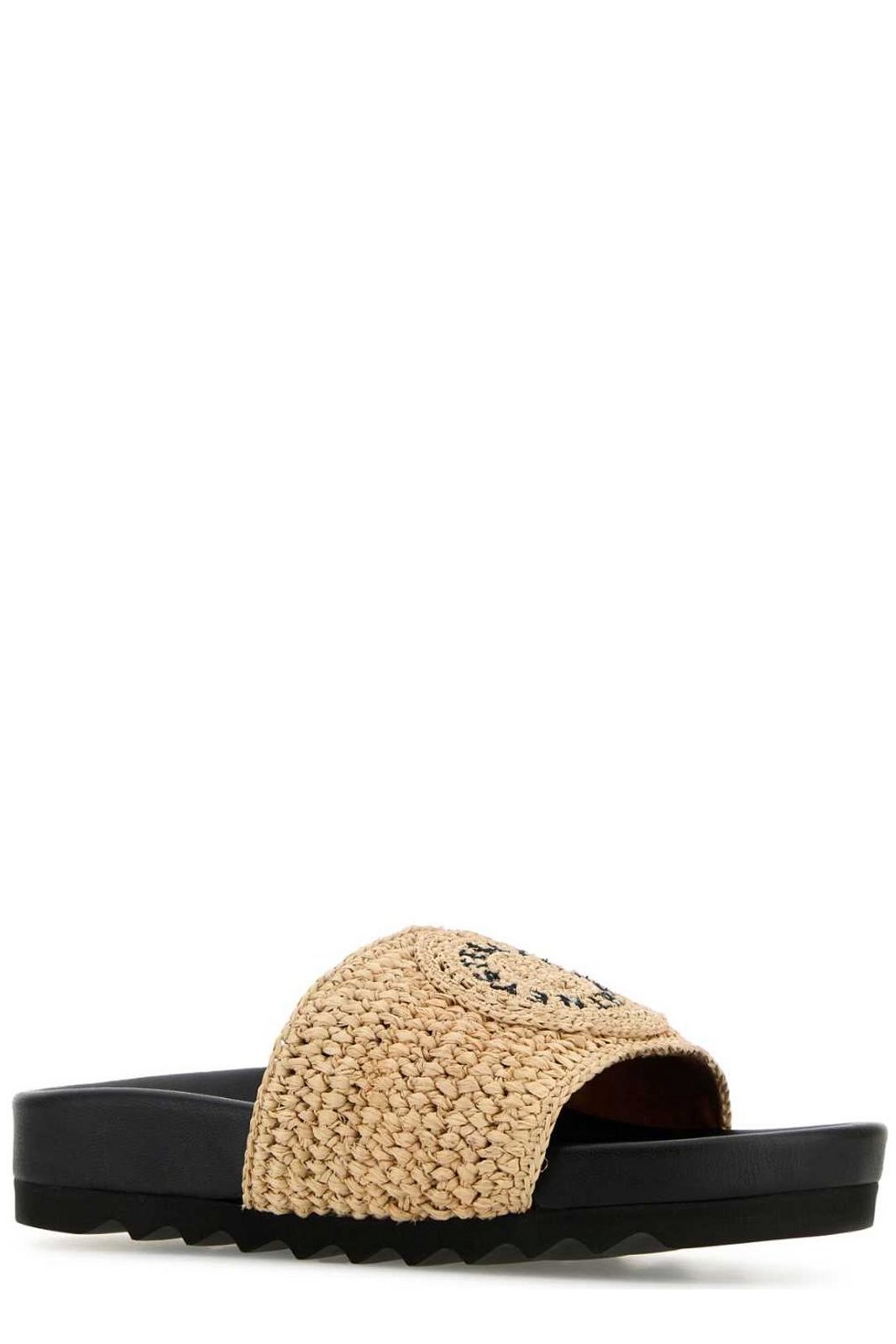サンダル・ミュール STELLA MCCARTNEY 'Elyse' sandals Beige STELLA MCCARTNEY Elyse recycled wedge sandals | NET-A-PORTER
