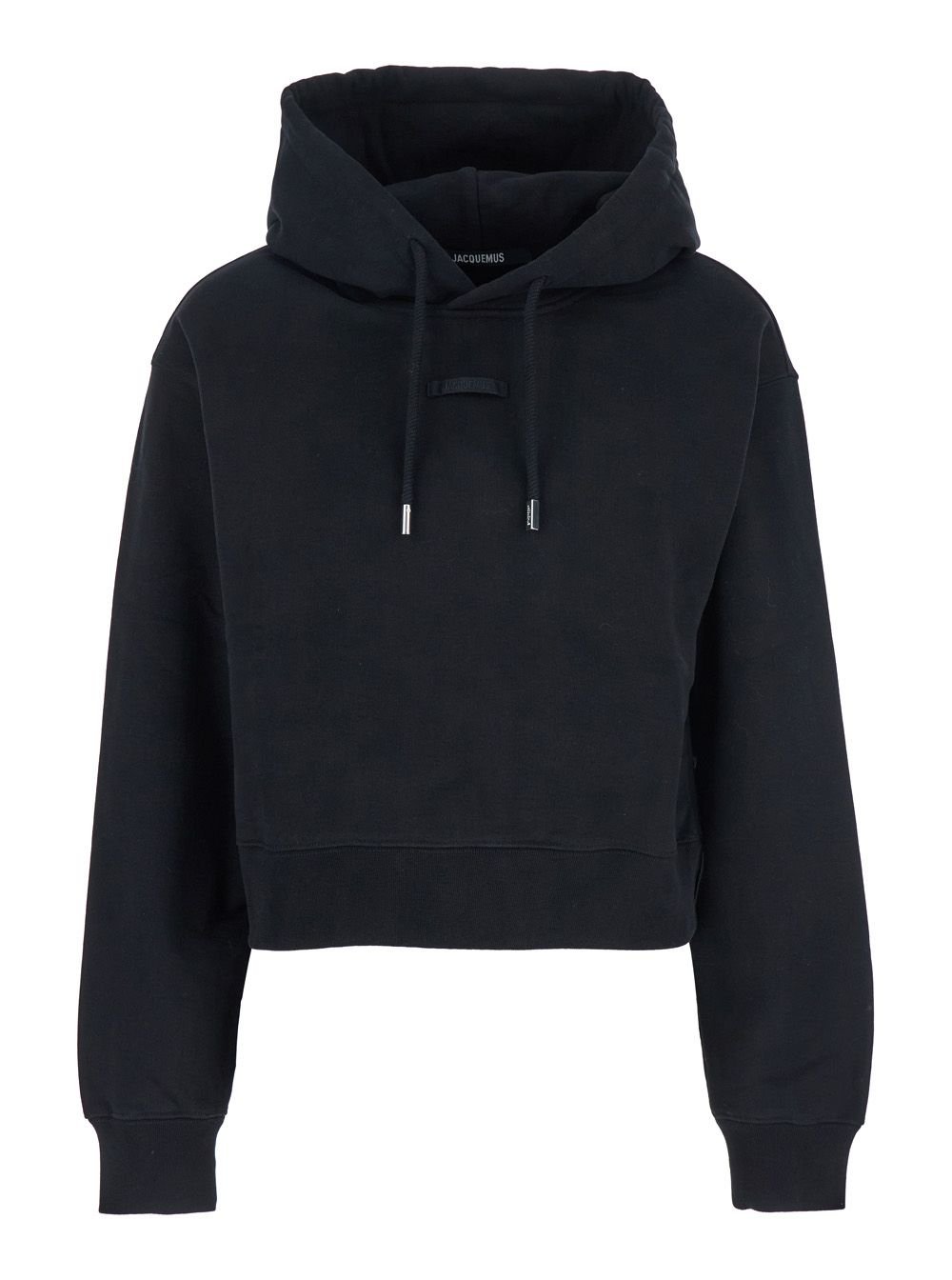Jacquemus Logo Patch Drawstring Hoodie