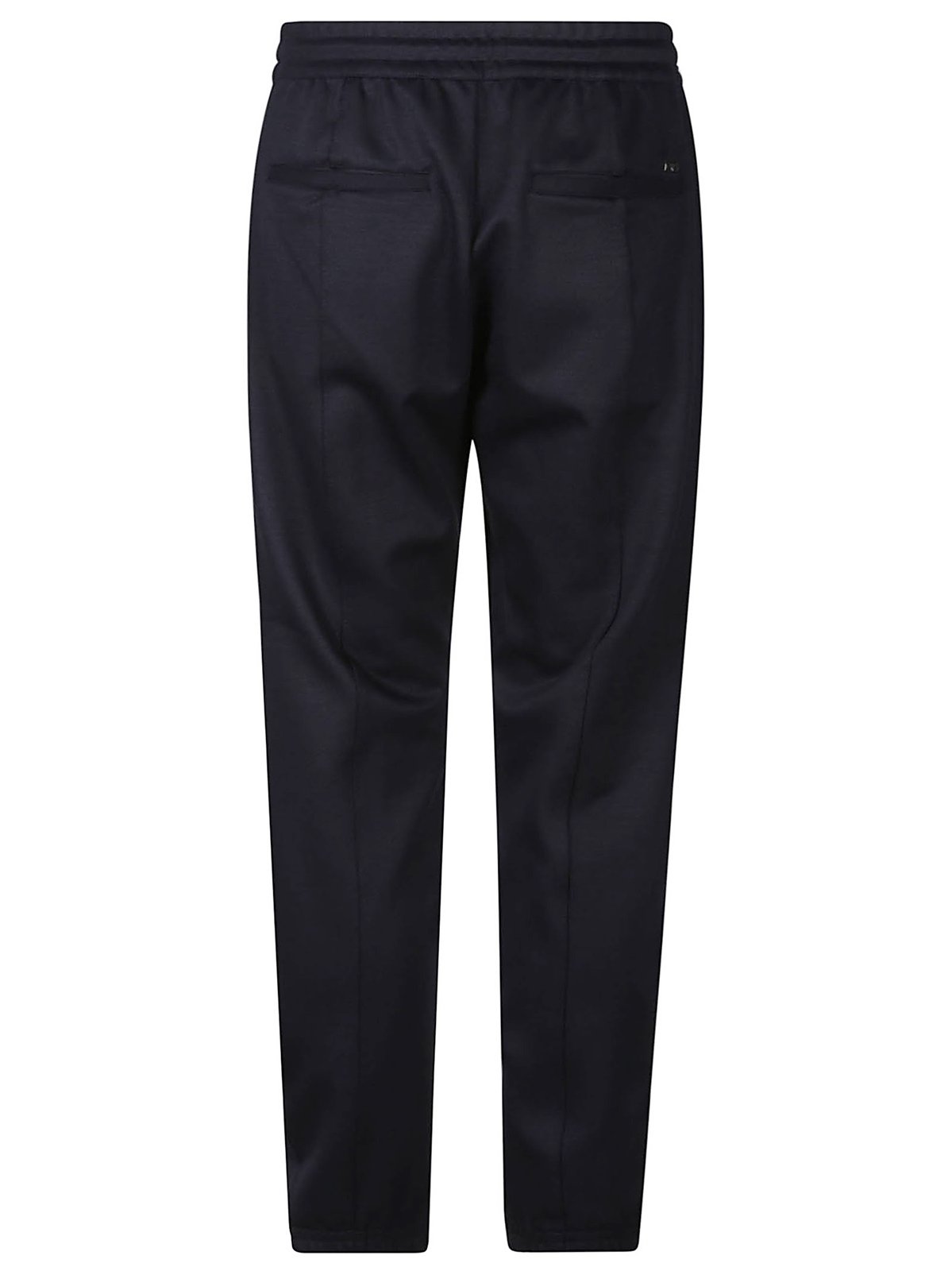Emporio Armani Tapered-Leg Twill-Weave Trousers – Cettire