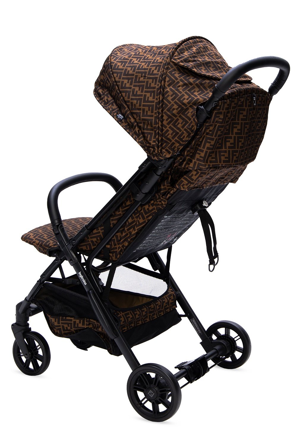 Fendi Kids FF Logo Printed Pushchair