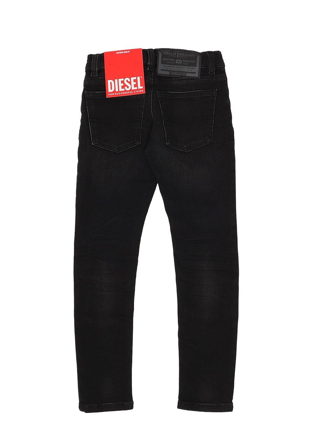 Diesel Kids 1995-J Distressed Straight Leg Jeans