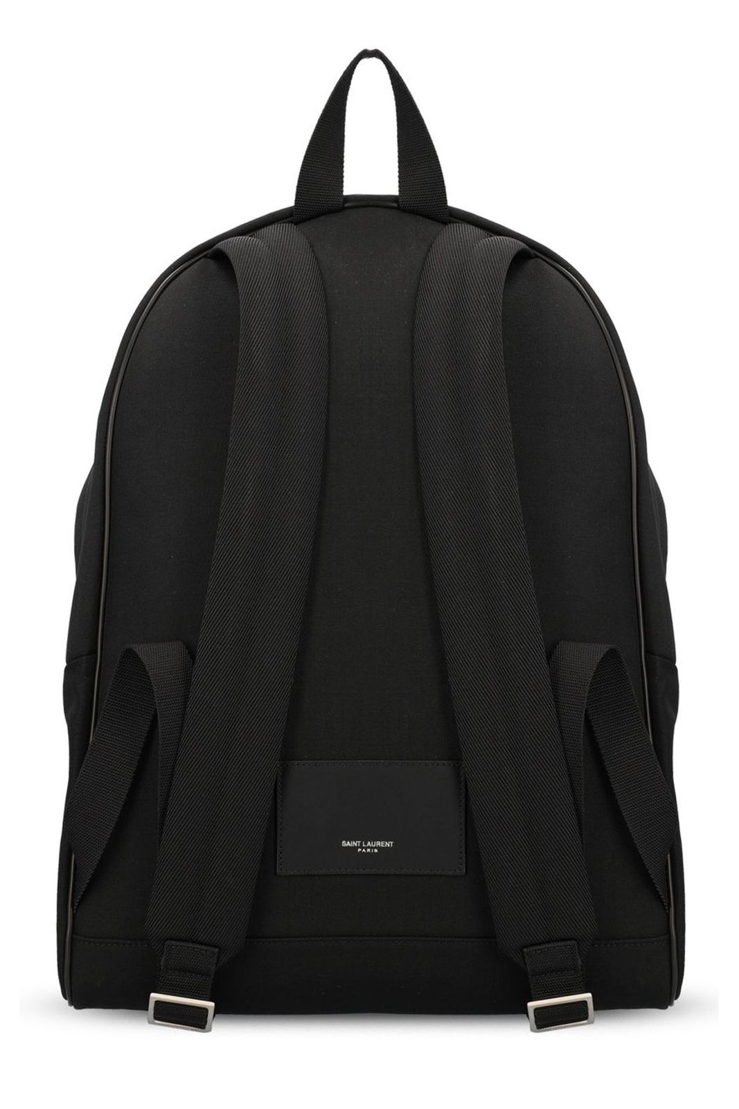 Saint Laurent Logo Stamp Zip-Up Backpack