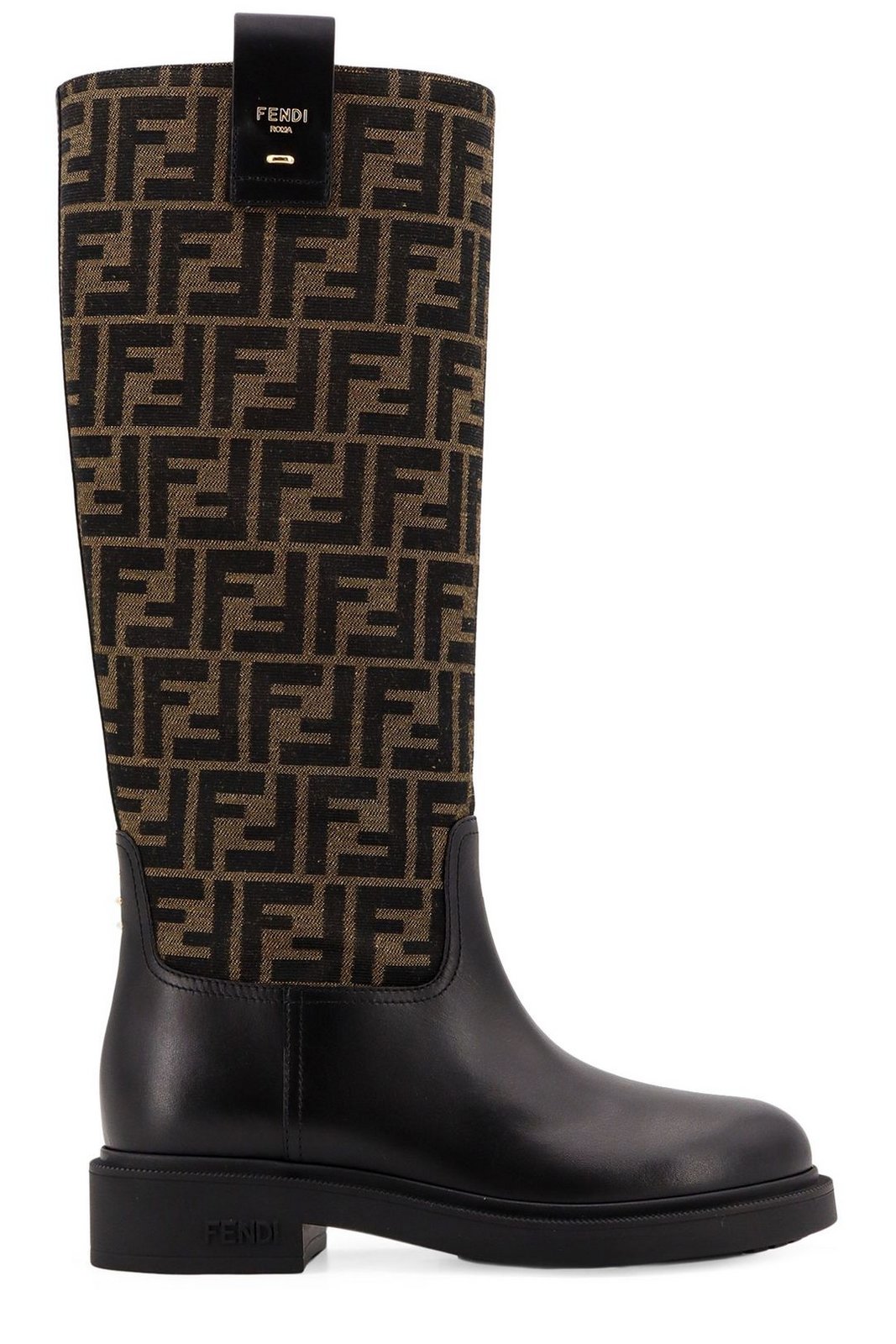 Fendi Filo Panelled Boots