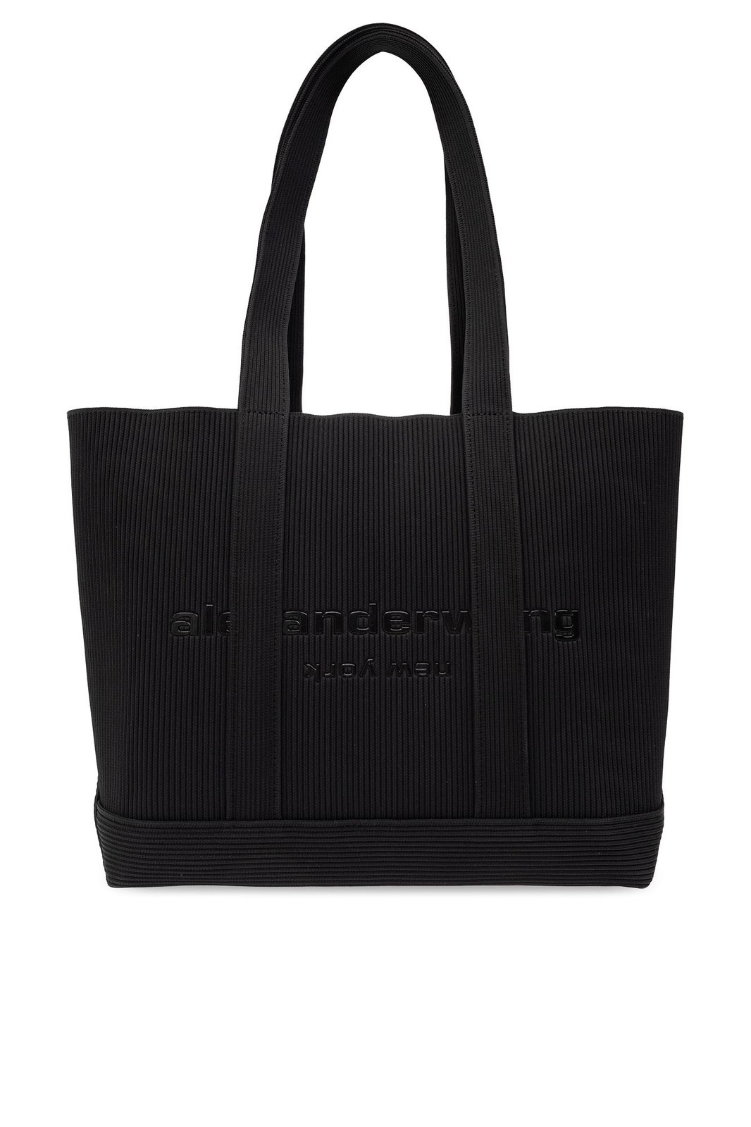 Alexander Wang Ryan Ribbed Knit Medium Tote Bag – Cettire