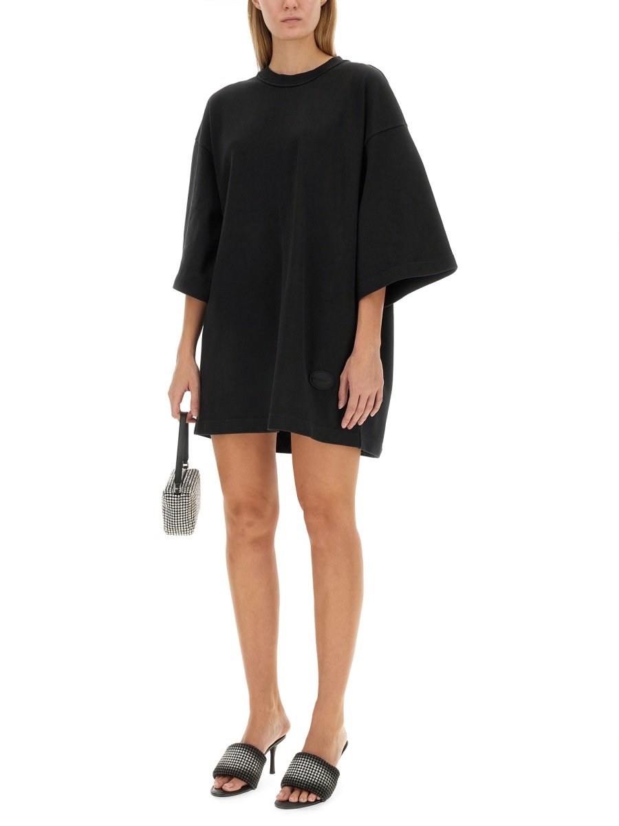 T By Alexander Wang Oversize Drop-Sleeve T-Shirt