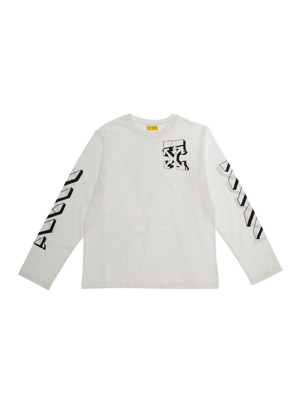 Off-White Kids Logo Printed Crewneck T-Shirt