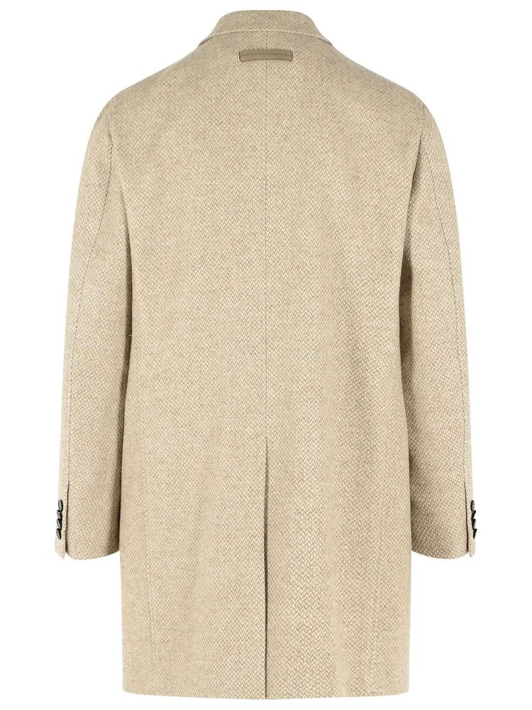 ZEGNA 더블 브레스트 코트