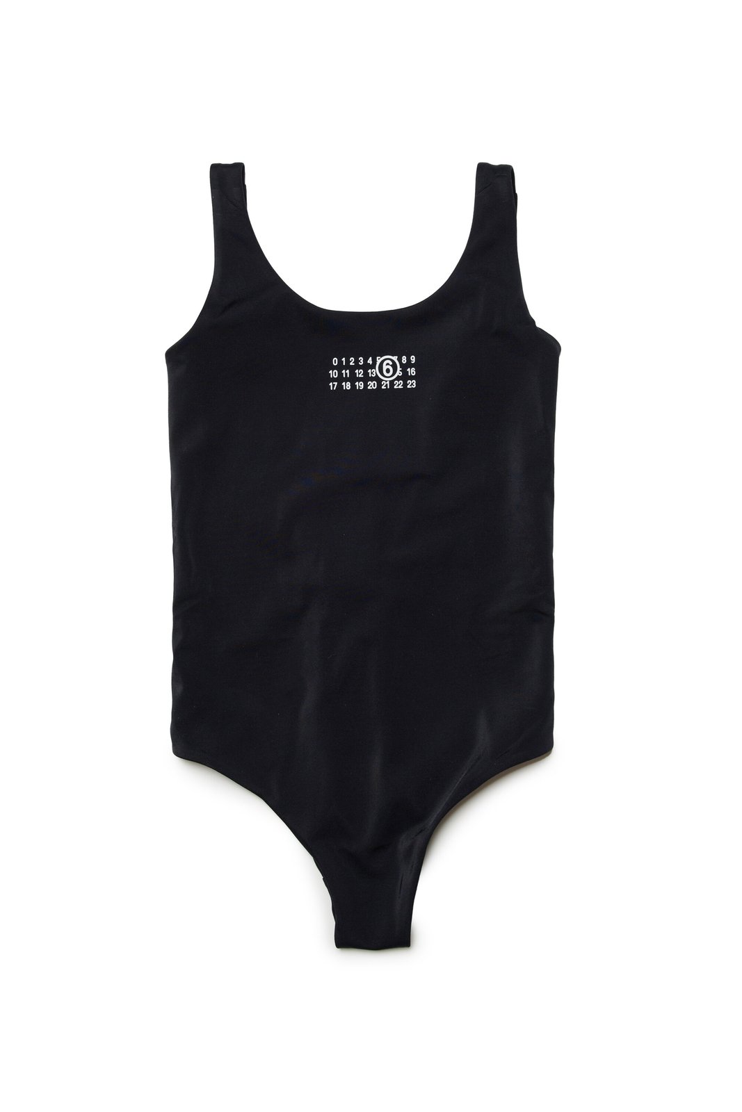 MM6 Maison Margiela Kids Numbers-Motif Sleeveless Swimsuit