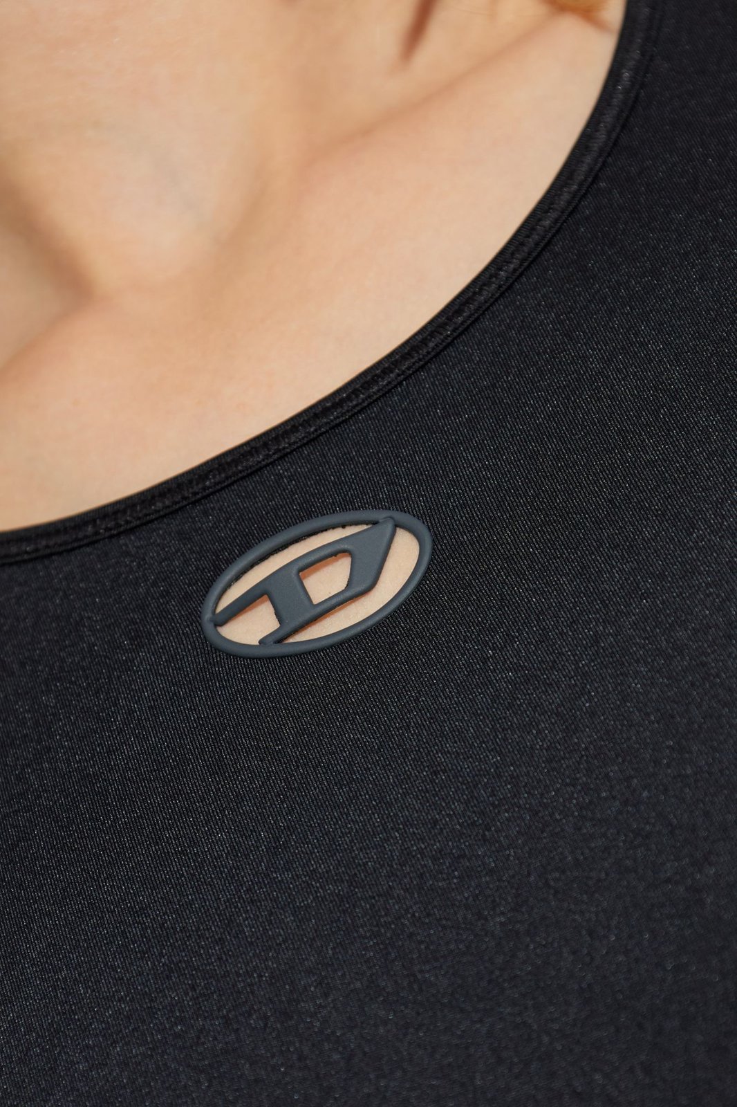 Diesel Oval D Cut Out Logo Bodysuit