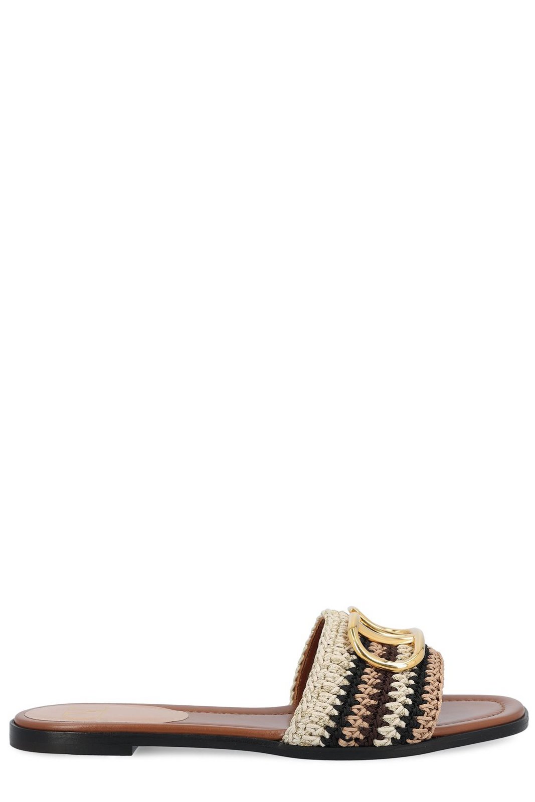 Valentino VLogo Signature Slip-On Slides