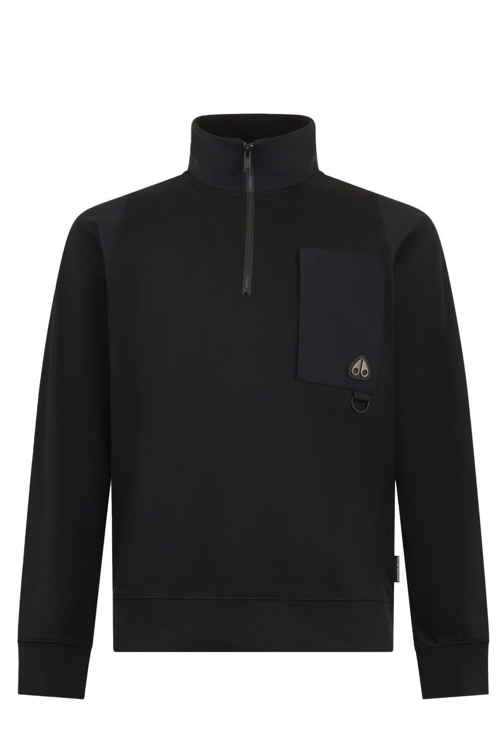 Moose Knuckles Logo Patch Sweatshirt