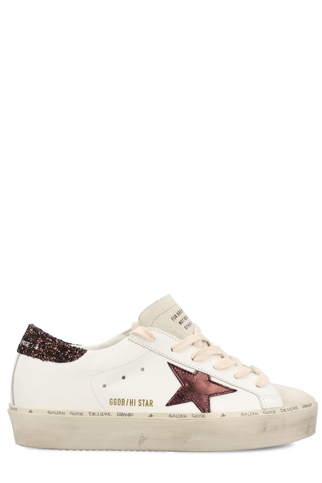 Golden Goose Deluxe Brand Hi Star Low-Top Sneakers