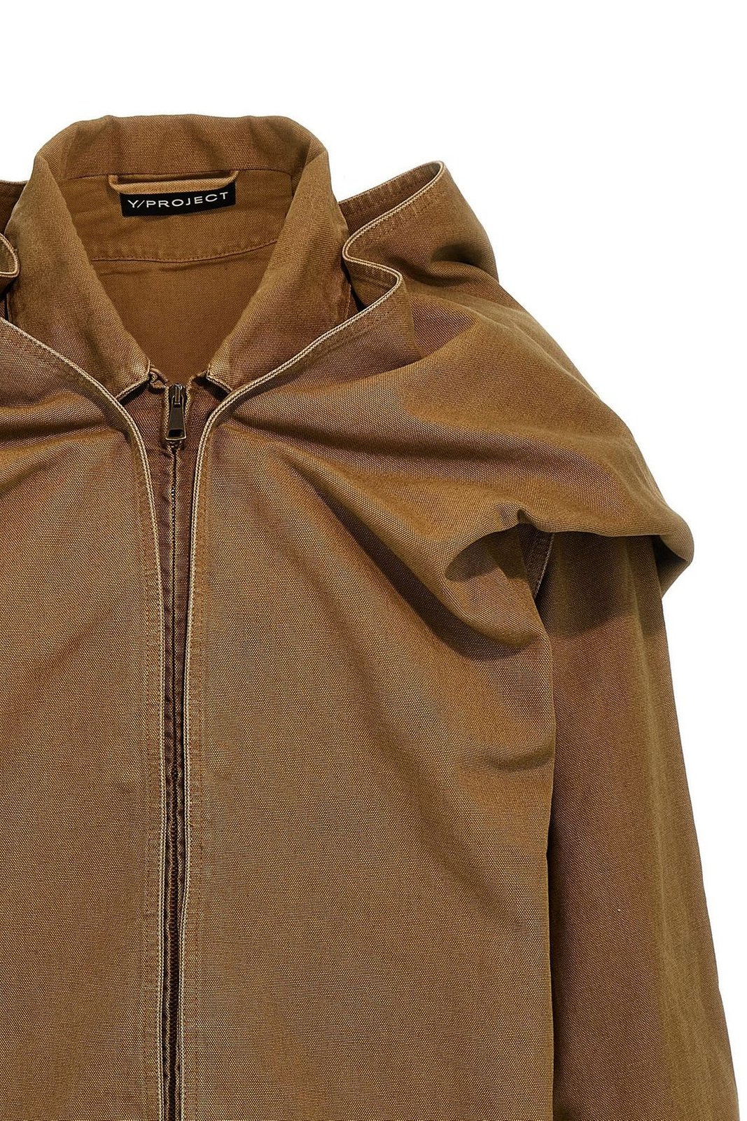 Y/Project Zipped Hooded Cargo Jacket