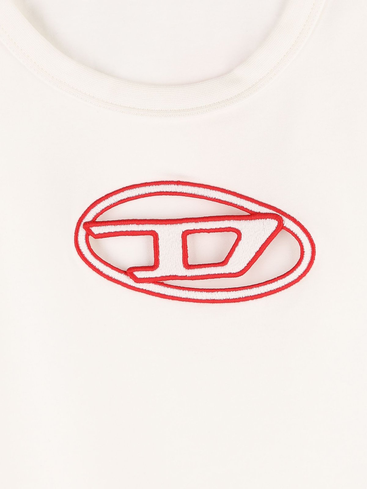Diesel T-Lynys-Od Cut-Out Oval D Logo Tank Top