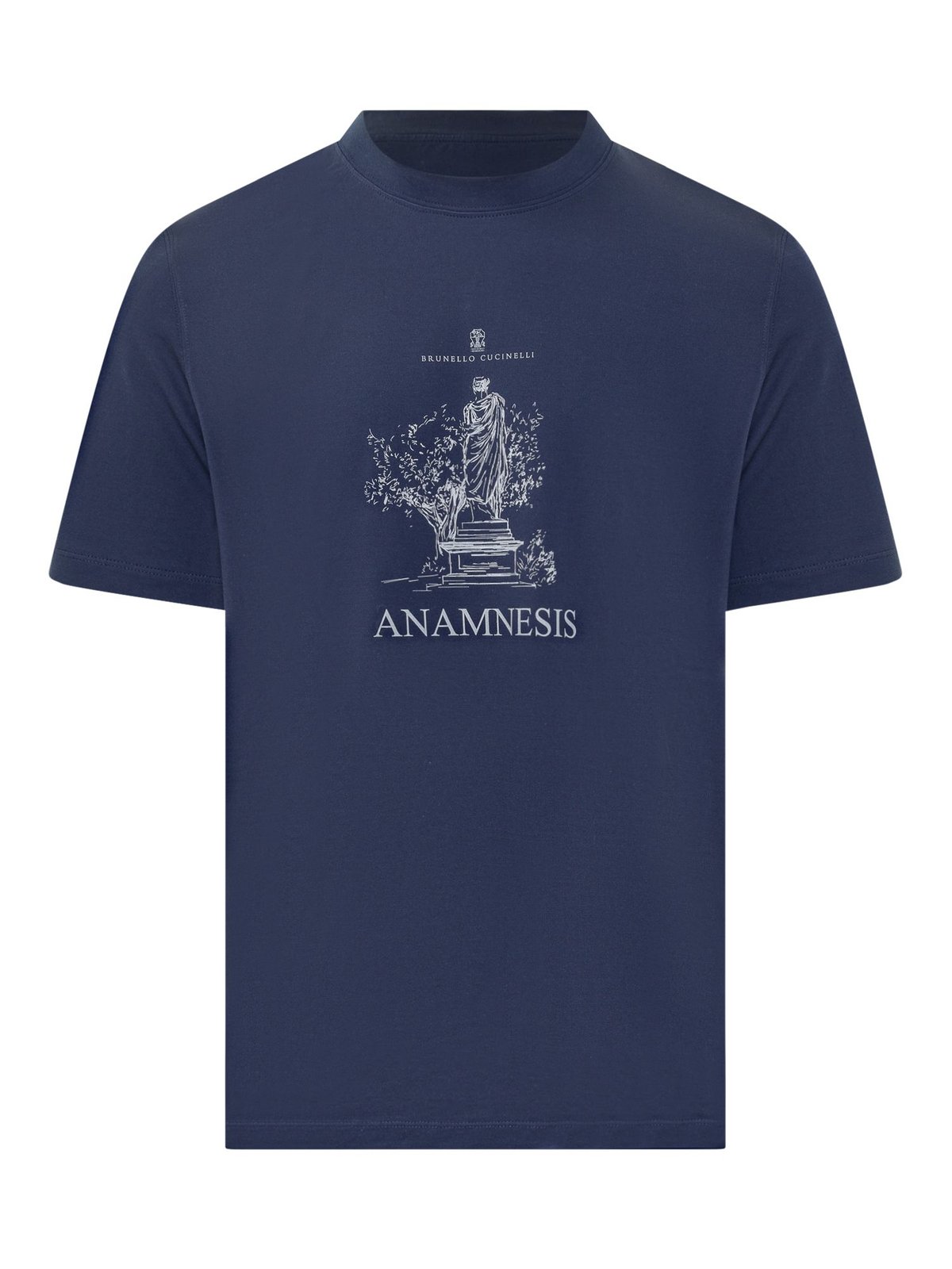 Brunello Cucinelli Anamnesis Printed Crewneck T-Shirt