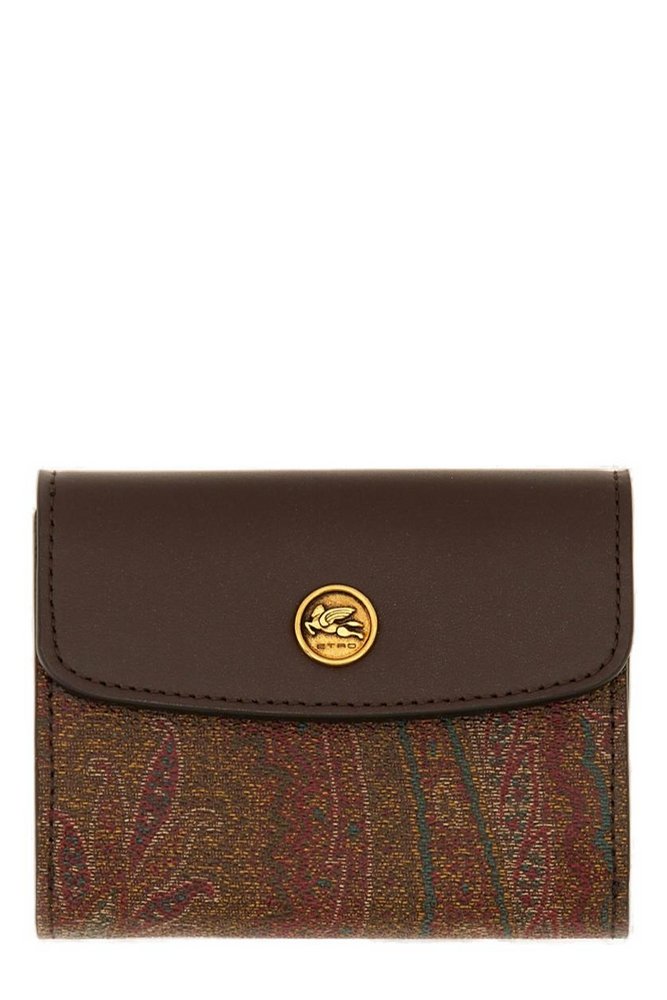 Etro Paisley-Printed Wallet – Cettire