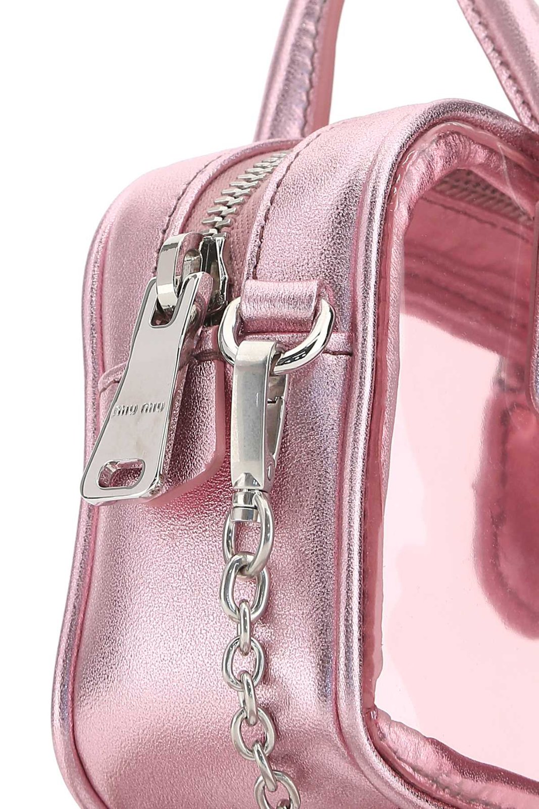 Miu Miu Miu Miu Zip-Up Mini Tote Bag - Tote Bags - Free