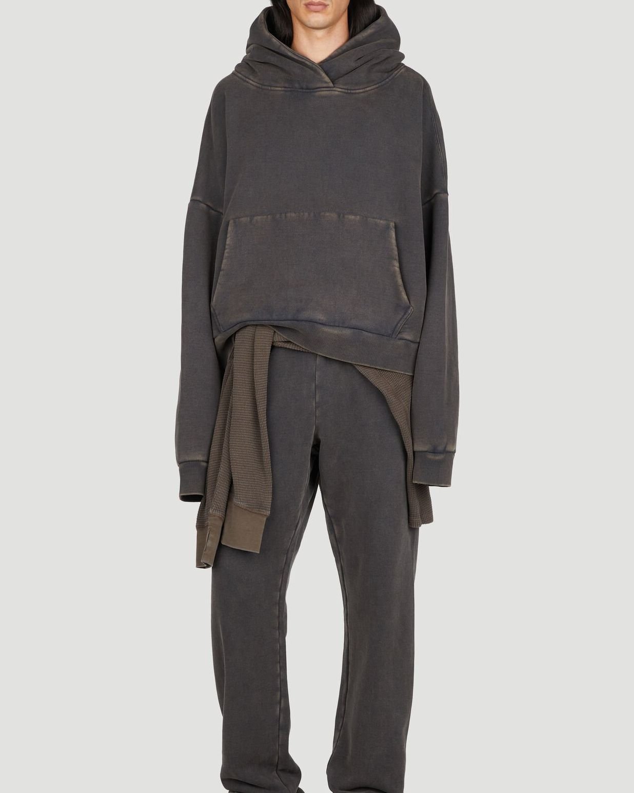 Entire Studios Washed Heavy Hooded Sweater