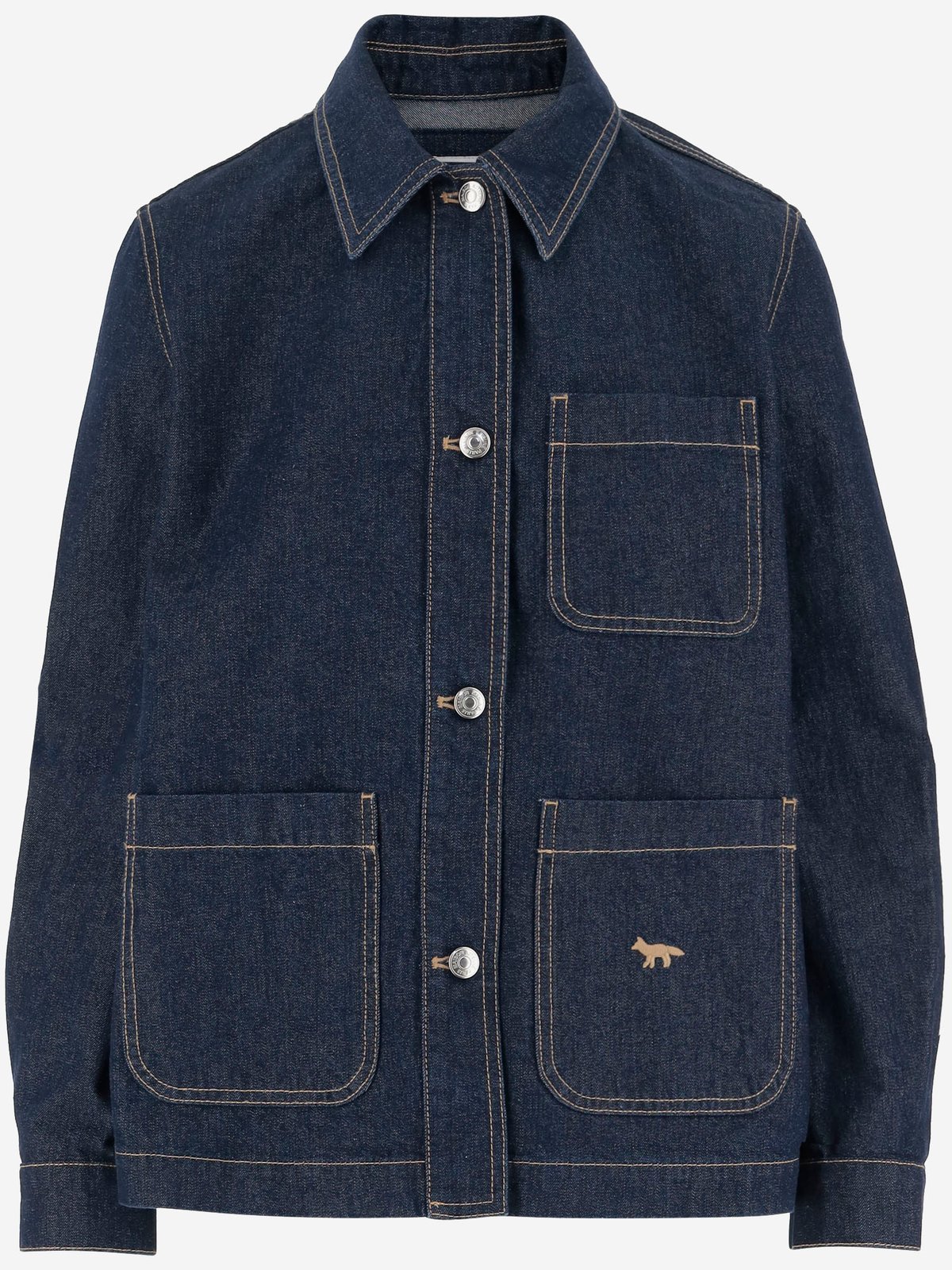 【送料関税込み・本物保証】Maison Kitsune Macintosh Jacket CROPPED UTILITY JACKET | Maison Kitsuné