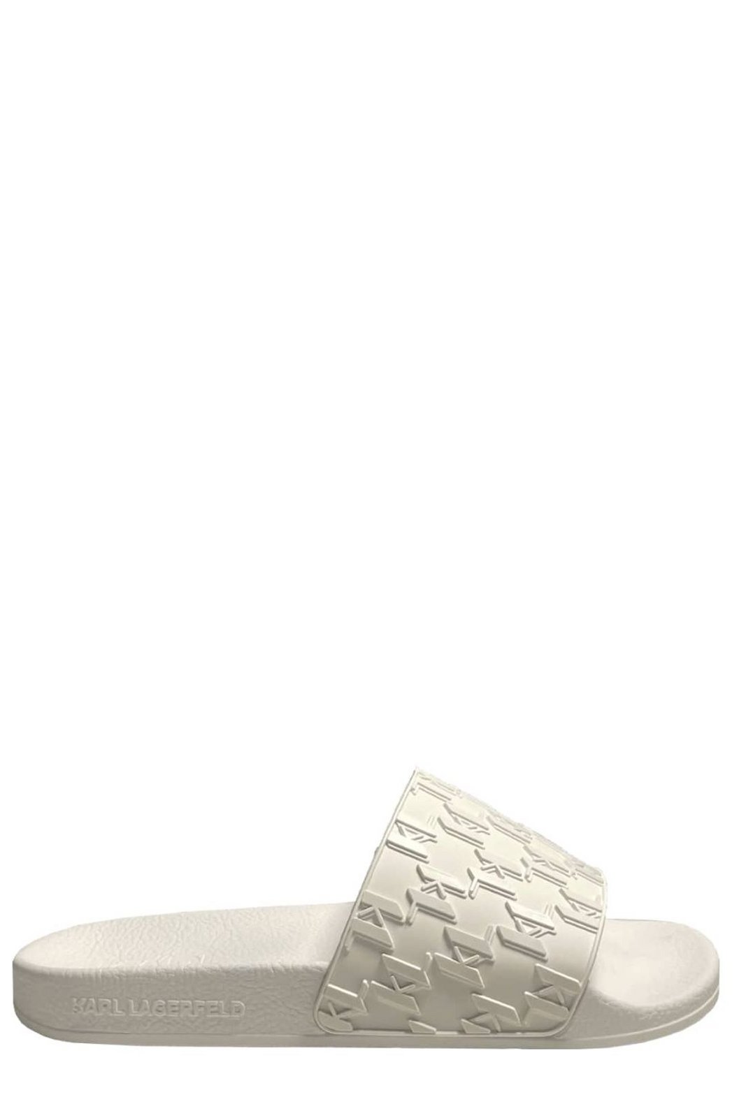 KARL LAGERFELD コンド モノグラム スリッポン スライド Karl Lagerfeld Kondo Karl Ikonik Slides in Black for Men | Lyst