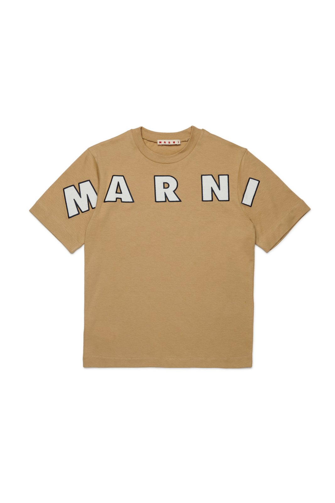 Marni Kids Logo-Appliqué Crewneck T-Shirt