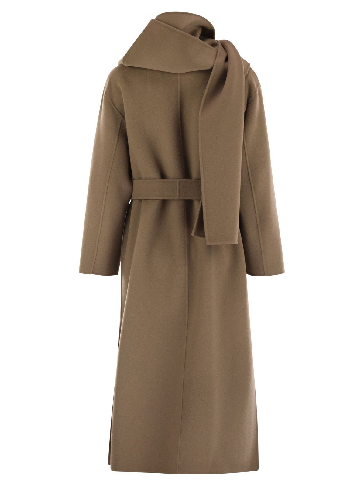 'S Max Mara Cuore Belted Long-Sleeved Coat