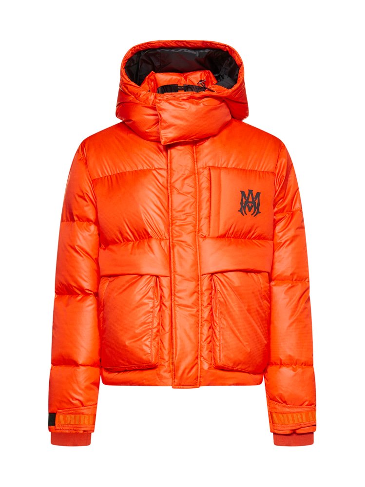 Amiri Logo Printed Long In Orange ModeSens