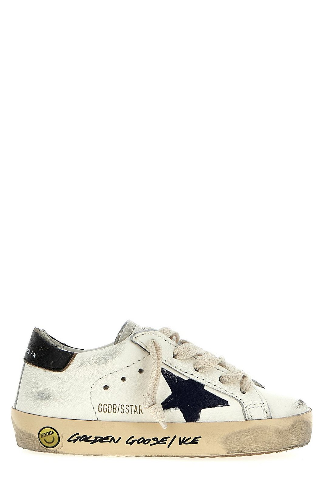 Golden Goose Kids Superstar Lace-Up Sneakers
