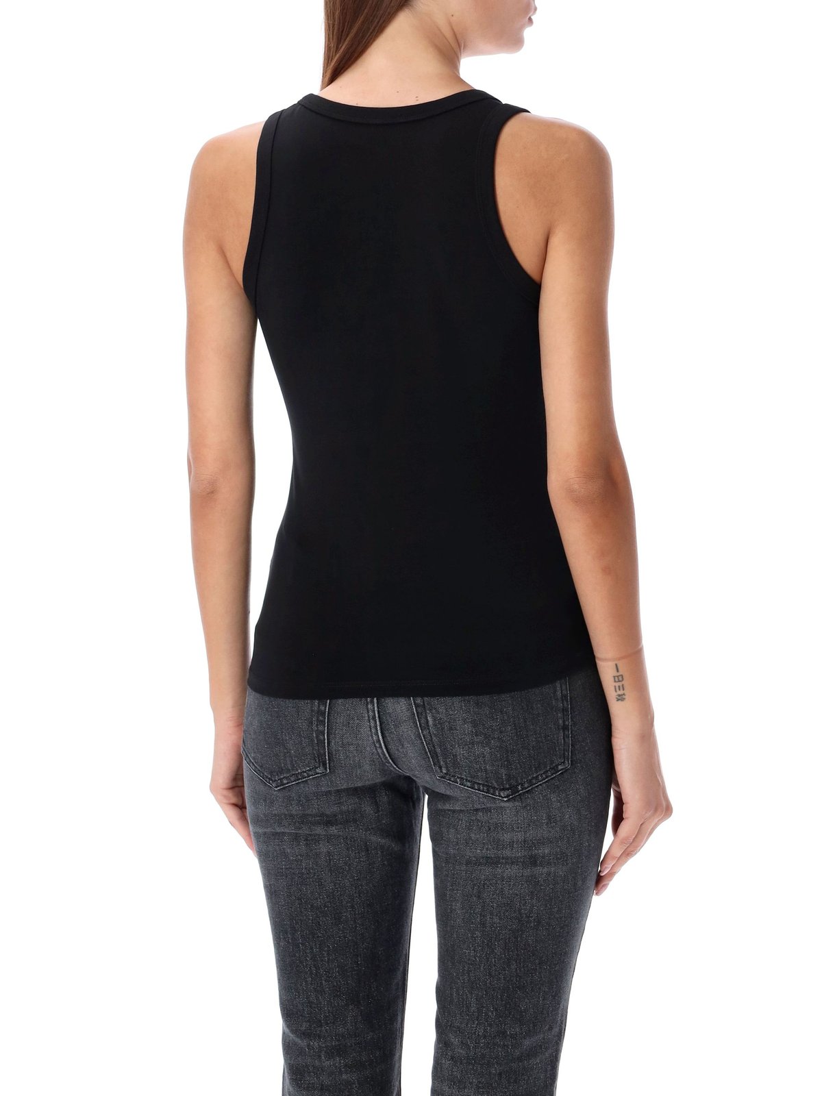 Diesel T-Lynys-Od Cut-Out Oval D Logo Tank Top