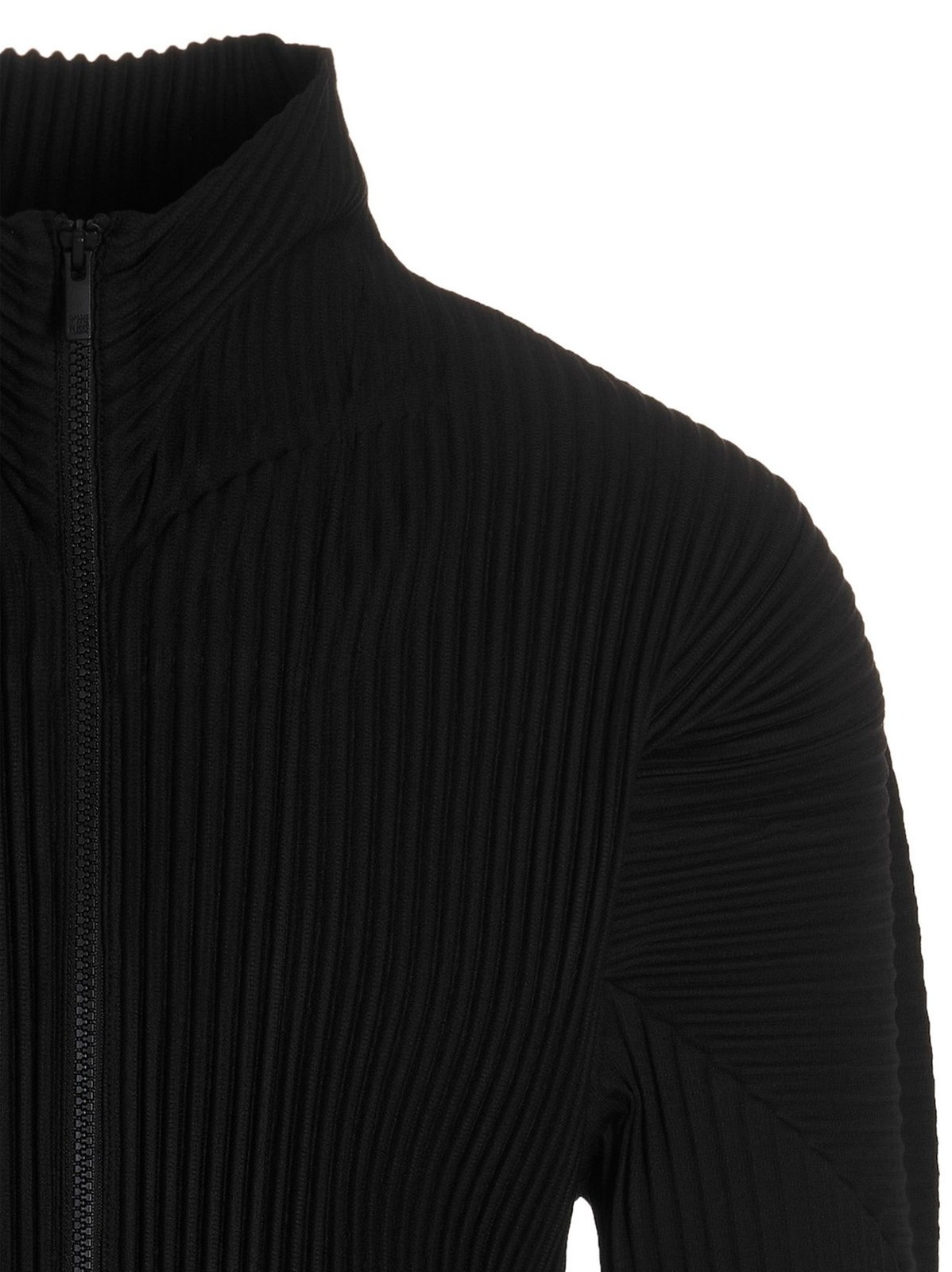 Homme Plissé Issey Miyake Zip-Up High Neck Cardigan – Cettire