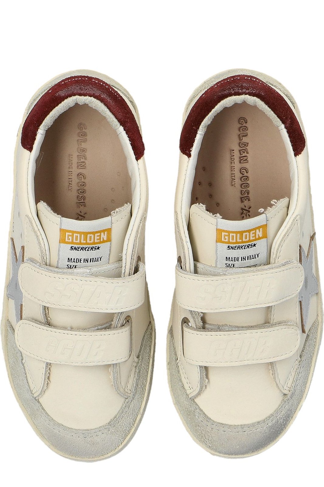 Golden Goose Kids Star Patch Teen Old School Sports Shoes
