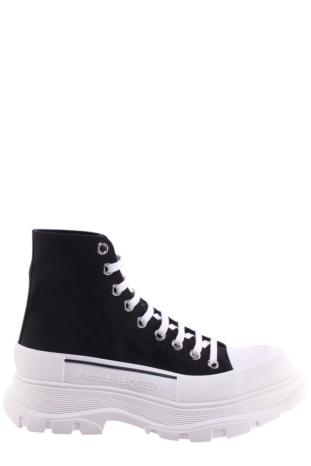 Alexander McQueen Tread Slick Lace-Up Sneakers