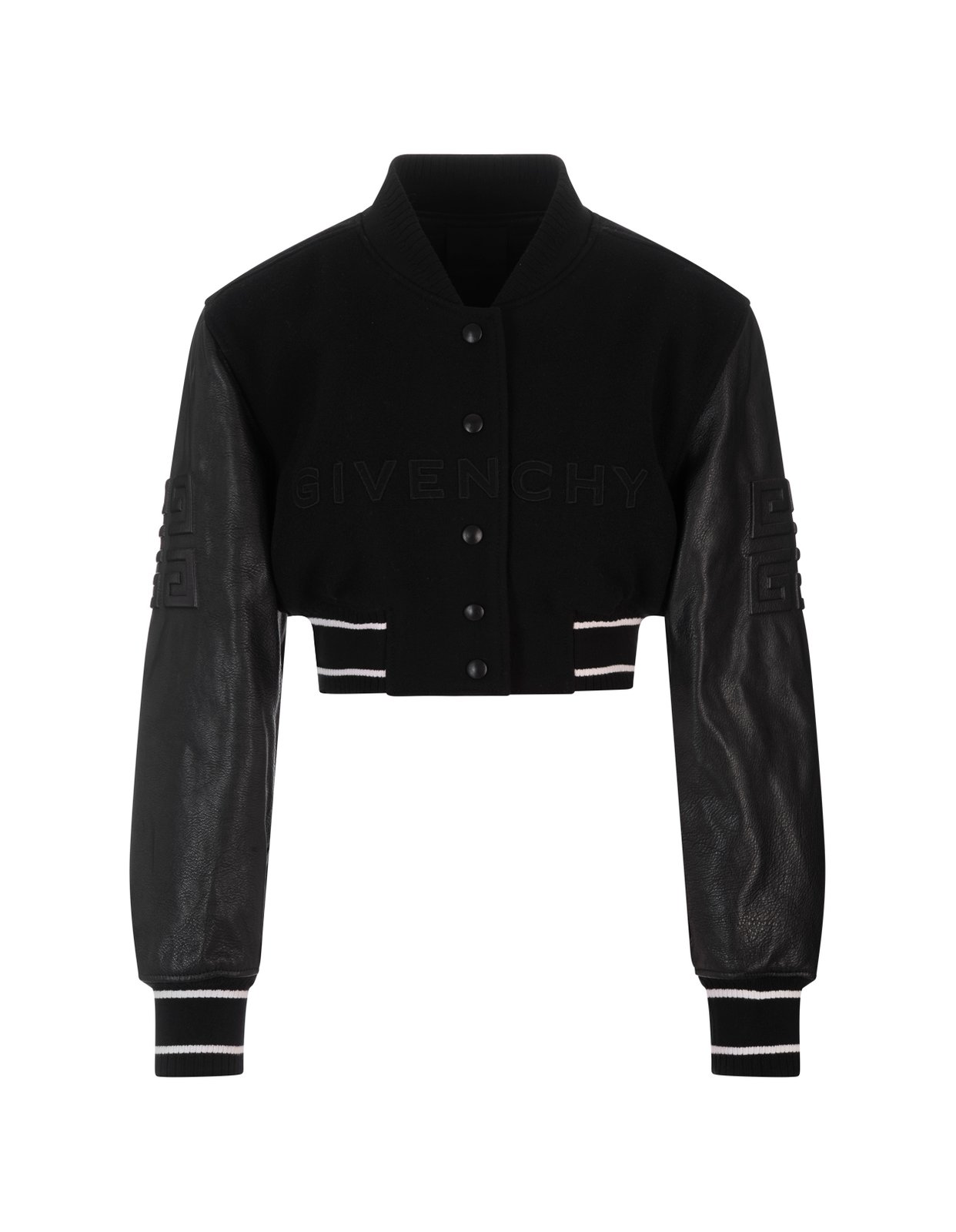 Givenchy 4G Cropped Bomber Jacket
