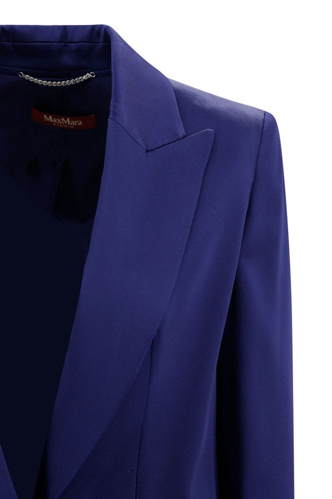 MAX MARA STUDIO 싱글 브레스티드 테일러드 블레이저