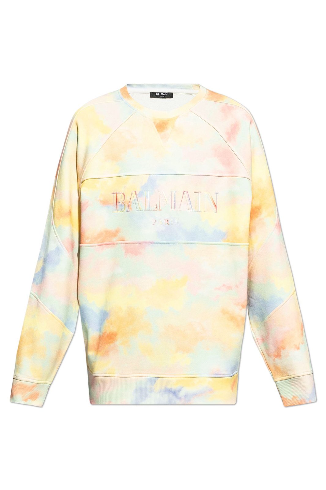 Balmain Tie-Dyed Crewneck Sweatshirt – Cettire