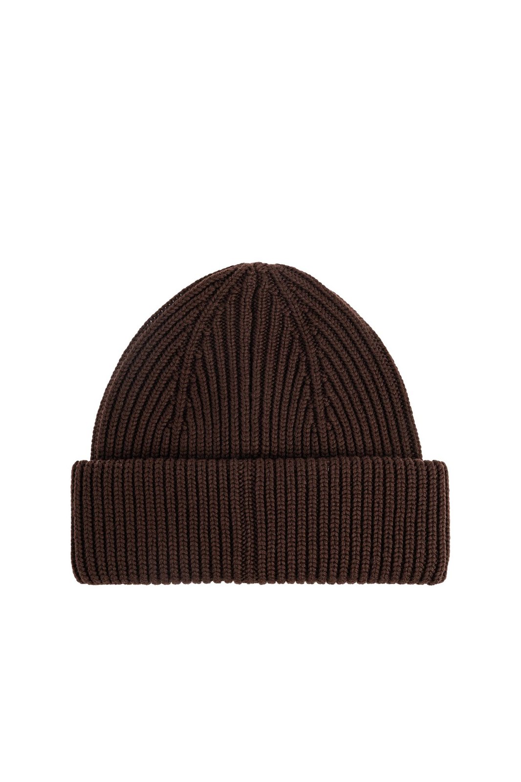 Lanvin Logo Embroidered Ribbed Beanie