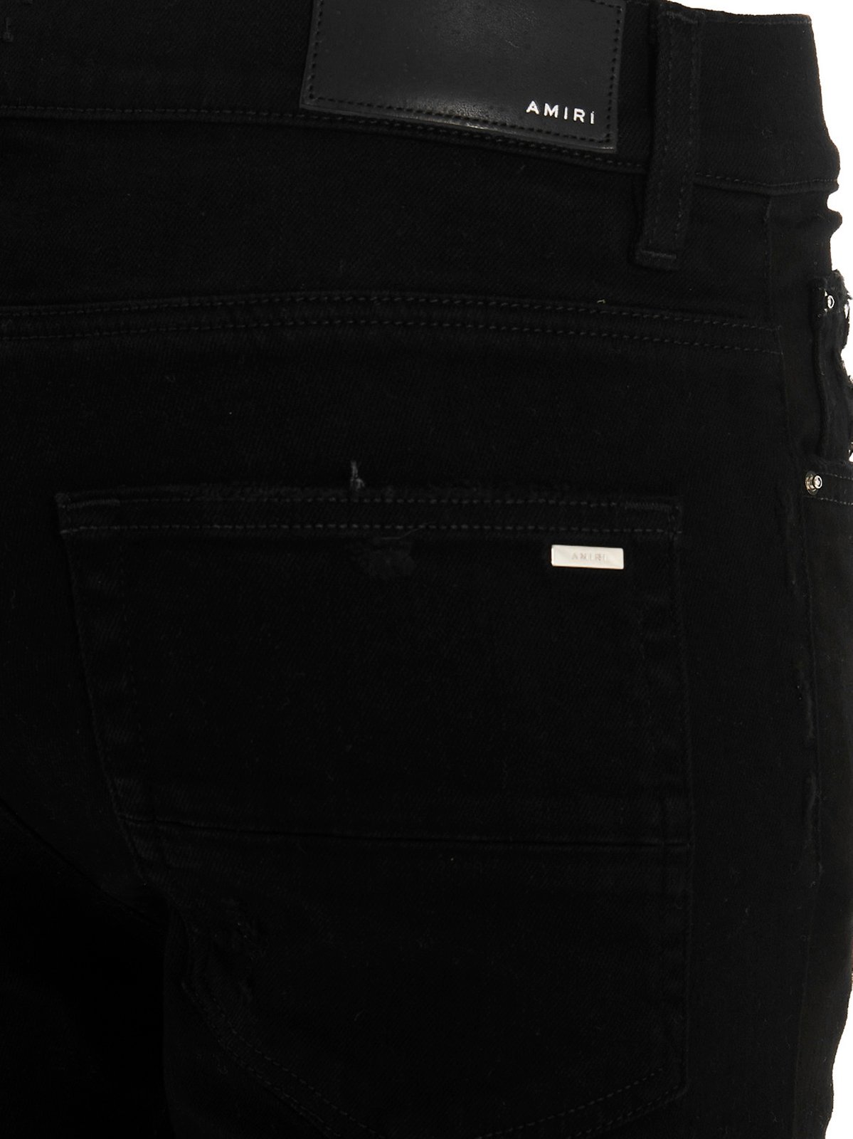 Amiri Mid-Rise Fitted Jeans