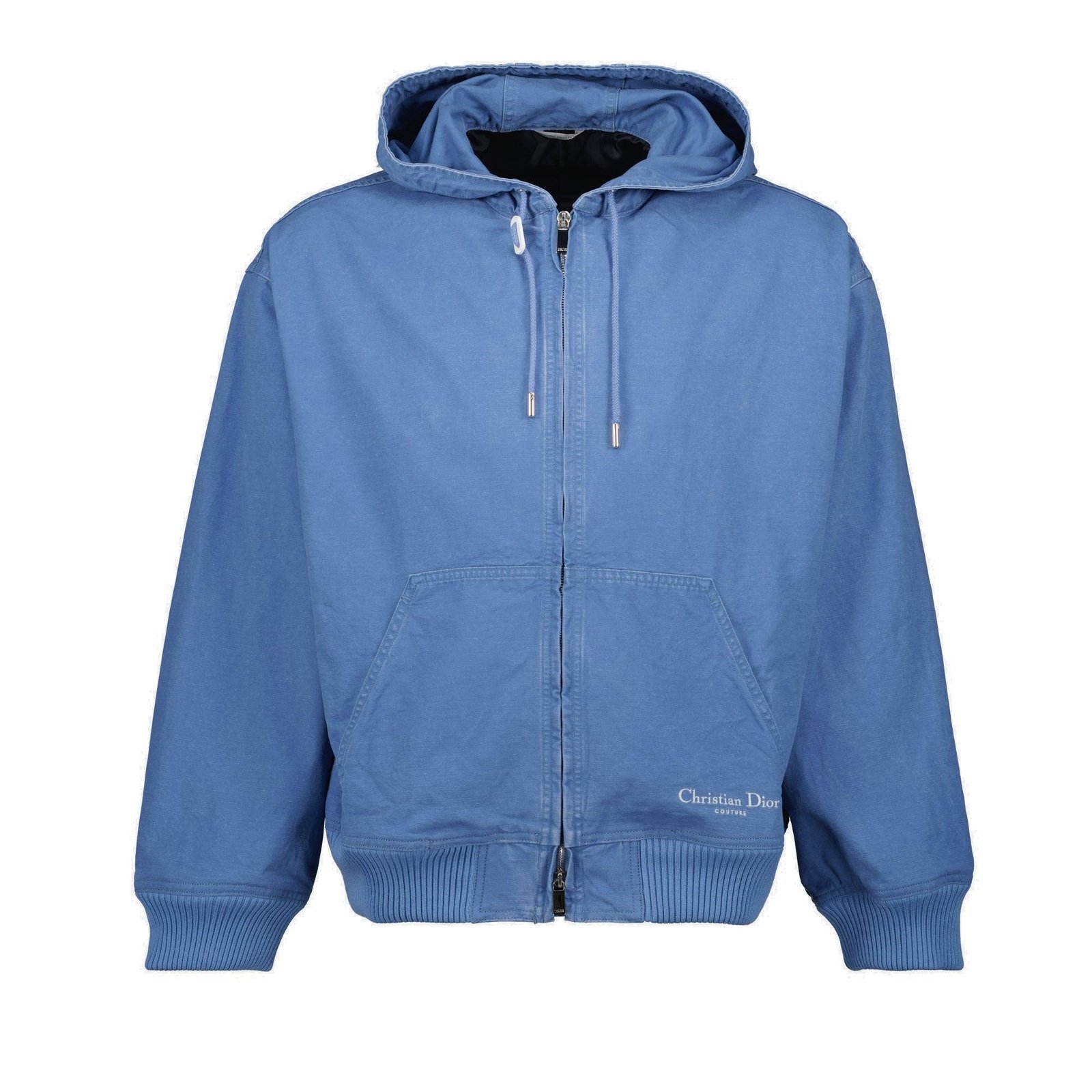 Dior Logo Homme Embroidered Zip-Up Jacket – On Sale Now with