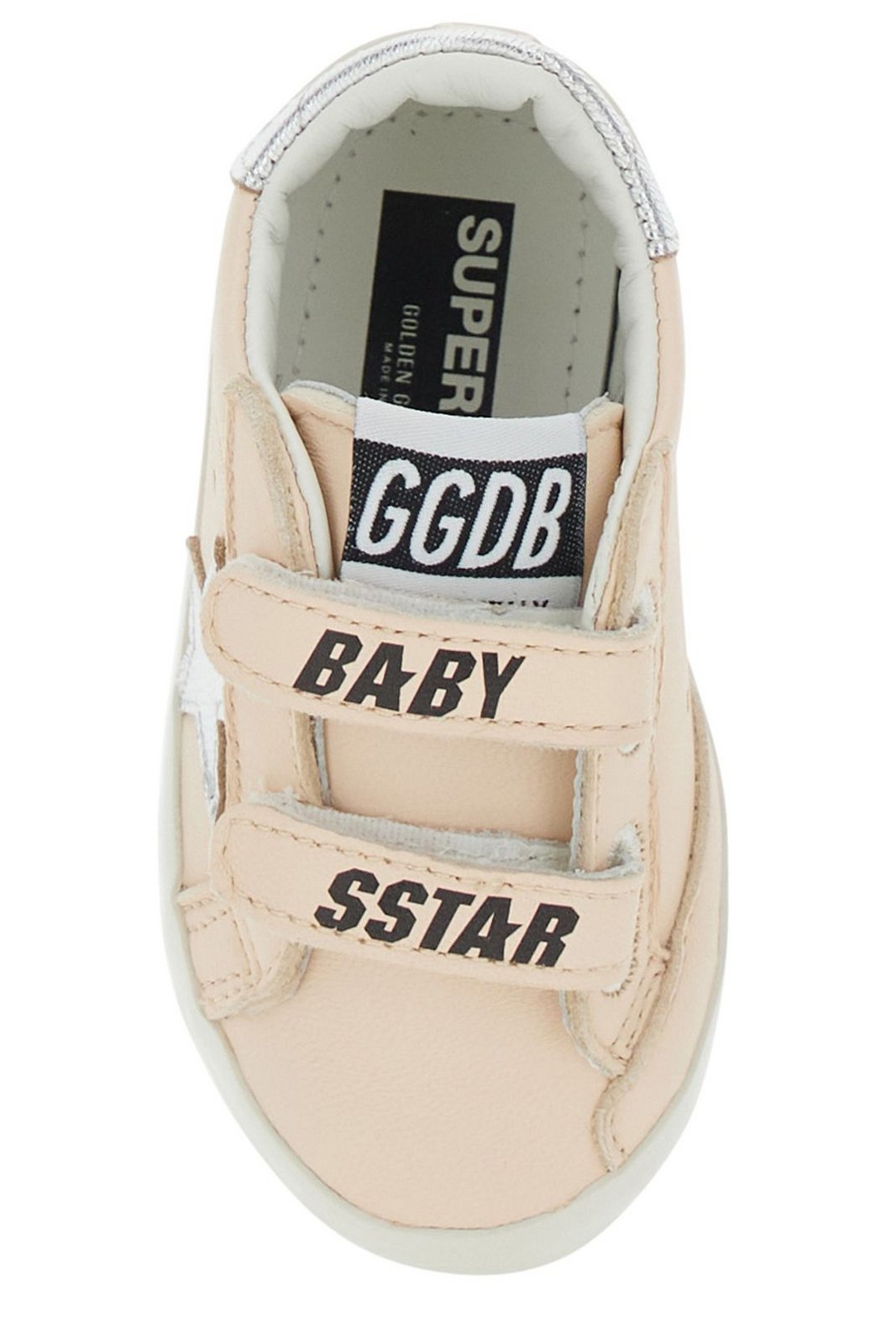 Golden Goose Kids Baby School Star Patch Low Top Sneakers