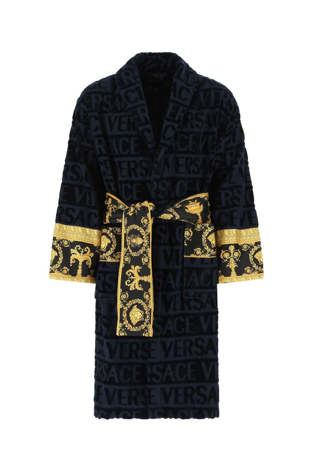 Versace Barocco Detail Bathrobe