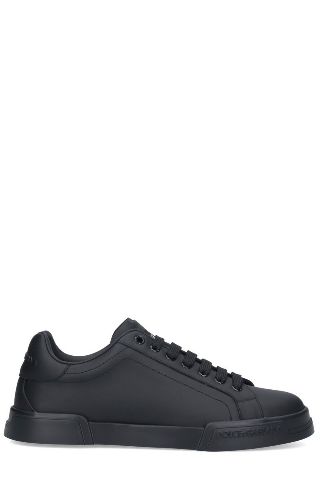 Dolce & Gabbana Logo Embossed Lace-Up Sneakers