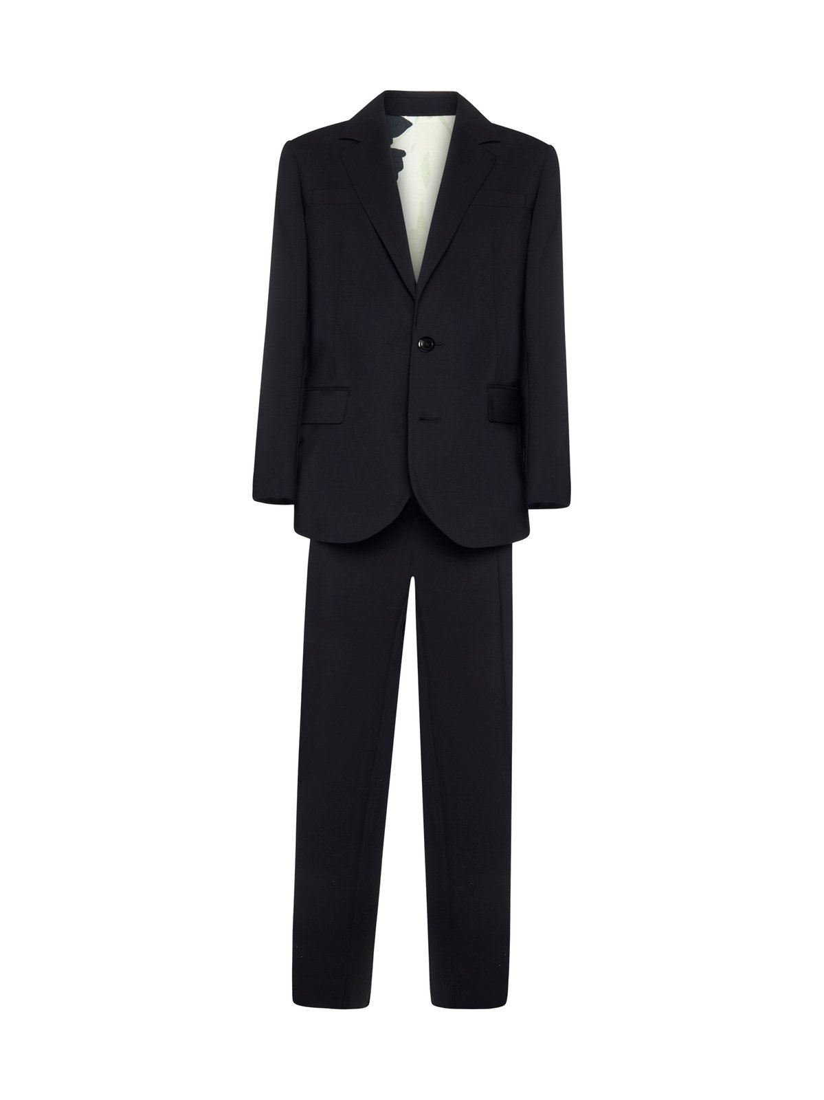 Dsquared2 Single-Breasted Wide-Leg Suit