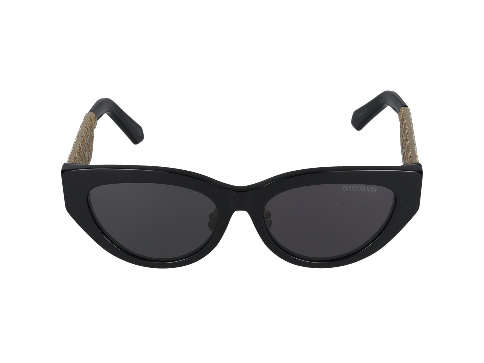 Christian Dior Dior sideral 1 cateye　BLK CHRISTIAN DIOR Sideral 1 Sunglasses Black Gold 262467